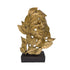 Gold Face Leaf Ornament